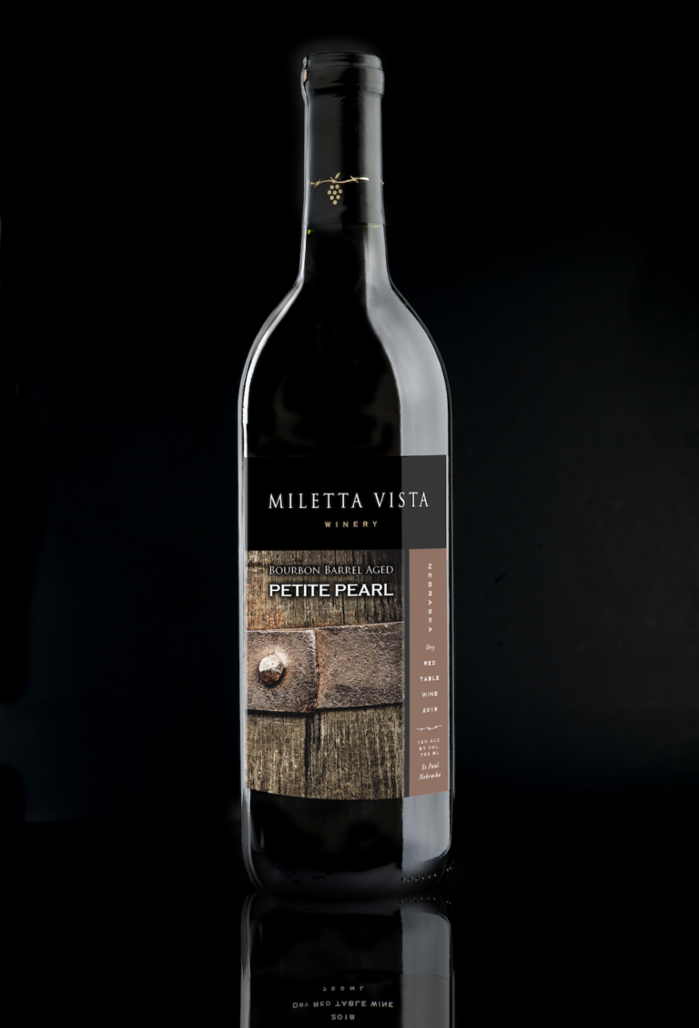Bourbon Barrel Aged Petite Pearl Miletta Vista Winery